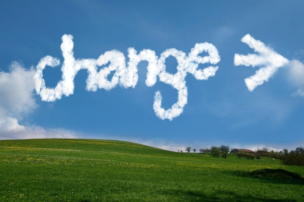 change, arrows, clouds-948024.jpg